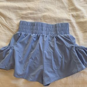 two pairs of amazon bought free people shorts. they are off brand free people.